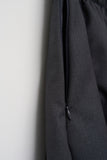 (W) Piece Unbalance Skirt