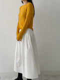 Weekly Tencel See-through Long Sleeve T-shirt