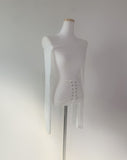 Lohan Corset Off-Shoulder Top