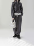 Peer Fleece Half Zip Up Setup