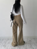 [unisex] Cotton flare bootcut pants