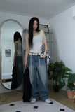 Daily stopper straight denim