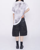 Maltz Multi-Pocket Wide Bermuda Pants