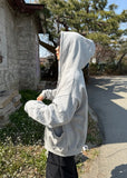RIBET 2WAY HOOD ZIP UP