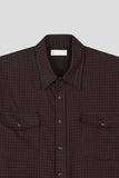 Beam Western Check Cropped Shirt