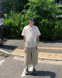 Work D-ring Bermuda Banding Pants