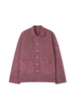 Clove Pigment Herringbone Field Shirt