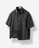 Myth Cropped Check Shirt