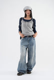 Tulip wide neck long sleeve