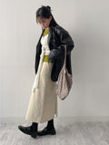 Olsen Cotton H-Line Long Skirt