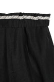 PRTN) Stripe Summer Banding Trousers