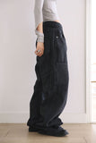 Loom biker cotton pants