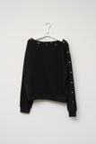 (W) Kneck Snap Sweatshirt