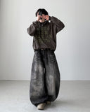 Crater Washing Balloon Denim