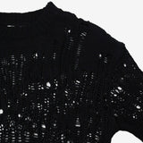 Ruel See-through Punching Long Knit