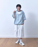 Airy Half Hood Zip Up