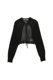 PRTN) Destroyed Bolero Cardigan