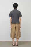 Stone Double Cargo Bermuda