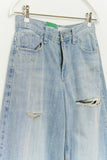 (W) Ponz Blue Wide Denim