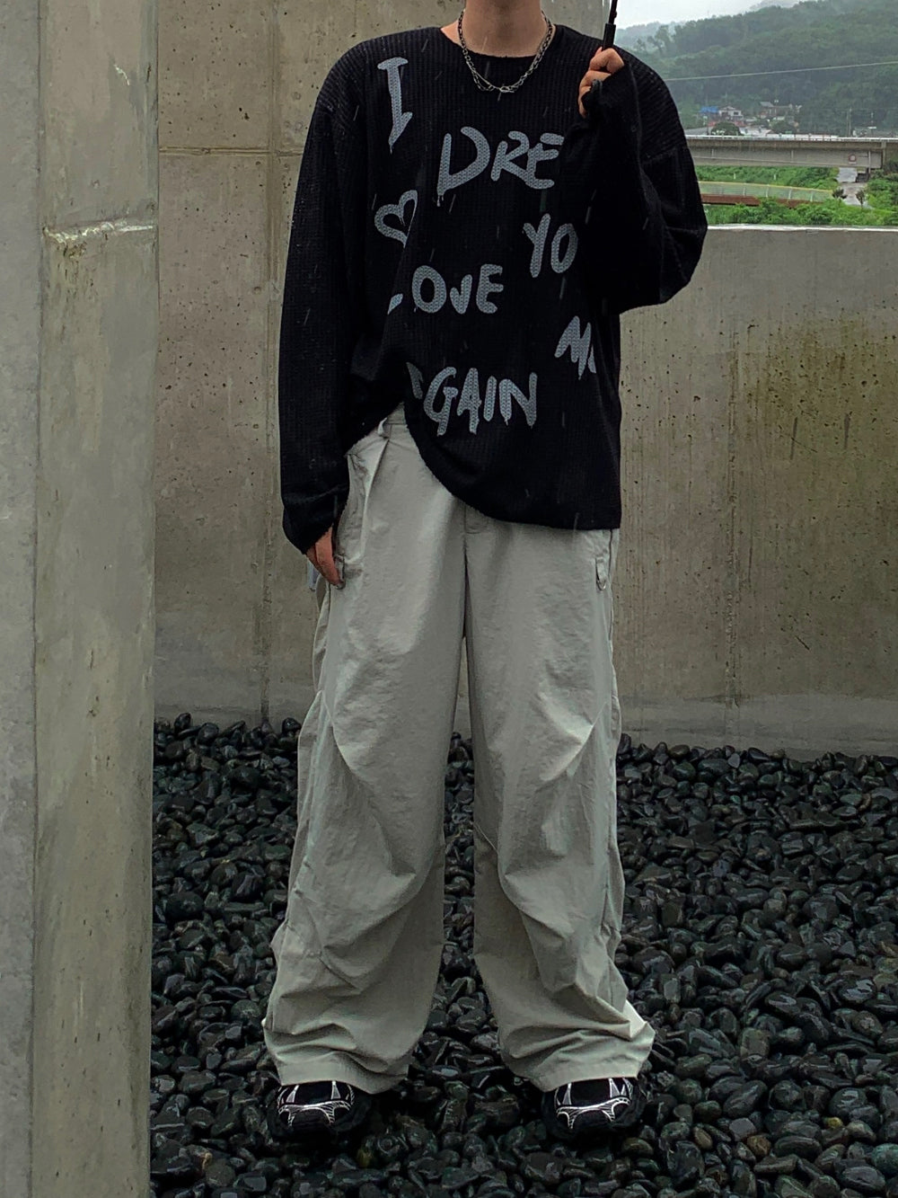 【DISCERNMENT】Movement Nylon Shirring Pants DISCERNMENT (ディーサーメント) - ムーブメントナイロン