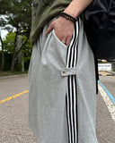 Track Snap Bermuda Pants