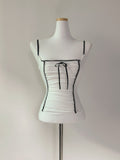 Verena Ribbon Lace Top