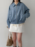 Steel Western Suede Blouson
