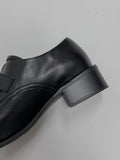 Toronto Square Toe Buckle Loafers