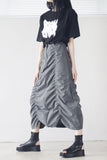 Celine shirring long skirt