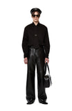 LEATHER BERET