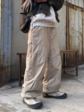 Wave shirring brushed padded pants