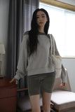 Munt Off Shoulder Sweatshirt