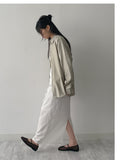 [Setup Available] Judy Lace Banding Long Skirt