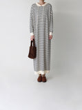 Ever Stripe Hood One Piece