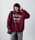 Ruby Mohair Hood Knit