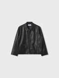 Storm Leather Zip Jacket