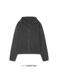 Venis Pigment Cropped Zip Hoodie
