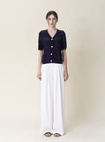 [Premium] Bell Linen Button Cardigan