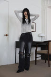 Eyelet cowhide belt