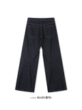 Used Raw Structure Denim