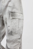 Dirty washed cargo pants