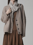 Teddy Overfit Knit Cardigan