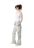 ZIP FLARE PANTS