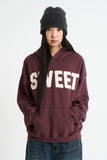Sweet patch fuzz hoodie