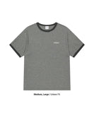BASIC LOGO STRIPE RINGER TEE