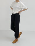 Peach Loose Fit Short Sleeve T-shirt