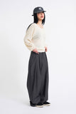 Adele V-tuck Wide Slacks