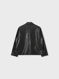Storm Leather Zip Jacket