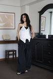 Vacation Ruffle Halter Sleeveless