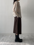 Jude Pintuck A-Line Midi Skirt